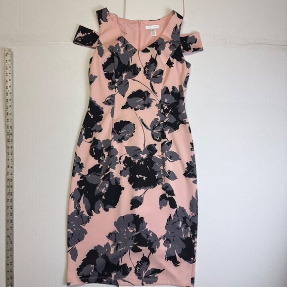 London Times Dresses & Skirts - london times  midi cold shoulder euc  dress